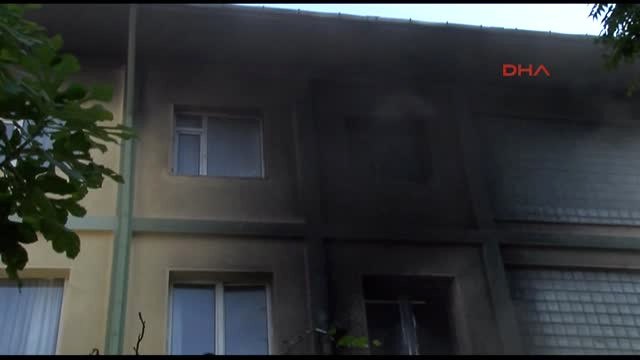 Haseki Eğitim ve Araştırma Hastanesi Bahçesi'nde Yangın