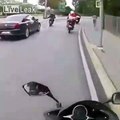 Bikers looking for troubles