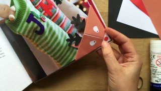 CHRISTMAS CRAFTS - Easy Reindeer Bookmarks for Christmas