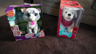 BABY ALIVE Name Reveal For New FurReal Kitty + Baby Alive Feeds Kitty!