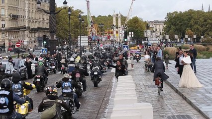 Bordeaux : les motards en colère manifestent