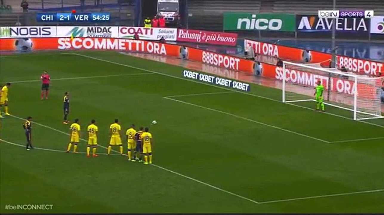 Giampaolo Pazzini Penalty Goal HD - Chievo 2-2 Verona 22.10.2017
