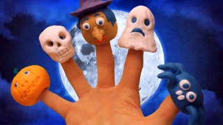 Halloween Finger Family Song | Play-doh Monster Finger Family Nursery Rhymes compiltation
