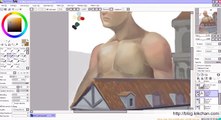 [Attack on Titan] Digital Painting Process wif Sai   Photoshop