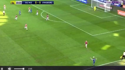 Kenny Lala GOAL HD -Nice	0-1	Strasbourg 22.10.2017