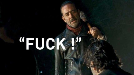Les personnages de The Walking Dead vont enfin pouvoir dire "fuck"