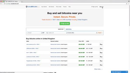 Buy & Sell BitCoin Online
