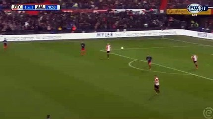 Kasper Dolberg Goal HD - Feyenoord	1-2	Ajax 22.10.2017