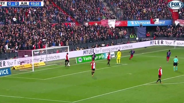 Klaas-Jan Huntelaar Goal HD - Feyenoord 0 - 1 Ajax - 22.10.2017 (Full Replay)