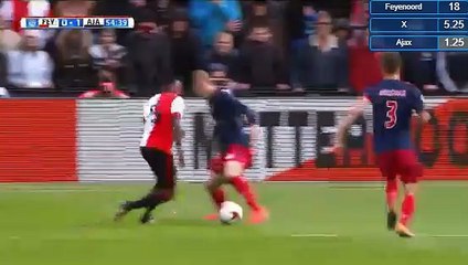 Jorgensen N. Penalty missed - Feyenoord 0-1 Ajax 22.10.2017