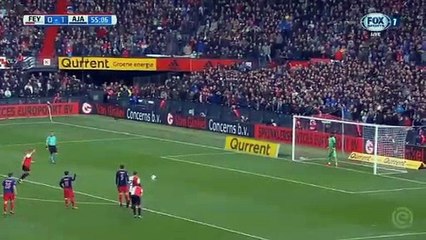 Jorgensen N. (Penalty missed) HD - Feyenoord 0-1 Ajax 22.10.2017