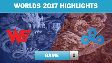 Highlights: WE vs C9 Game 1 - Worlds 2017 Quaterfinals