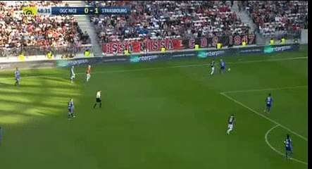 Nice 0 - 2  Strasbourg 22/10/2017 Joia Nuno Da Costa Super Goal 49' HD Full Screen .