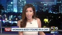 PD: Woman found dead in car in Phoenix