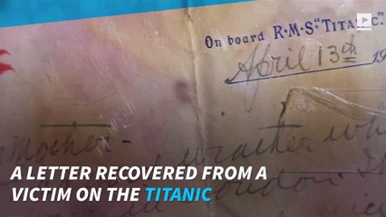 Titanic passenger's final letter sold at record price