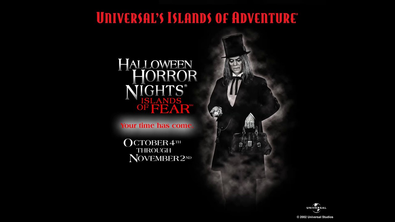 Halloween Horror Nights Islands of Fear (2002) Soundtrack - Caretaker's theme