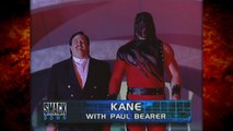 Kane w/ Paul Bearer vs The Dudley Boyz (Bubba Ray & Devon Dudley) Handicap Match 3/2/00