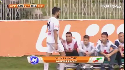 NK GOŠK - FK Željezničar / Spiker se zabunio, pa najava izmjene ispala komična