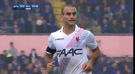 Atalanta  1  -  0  Bologna  22/10/2017 Andreas Cornelius Super Goal 71' HD Full Screen .