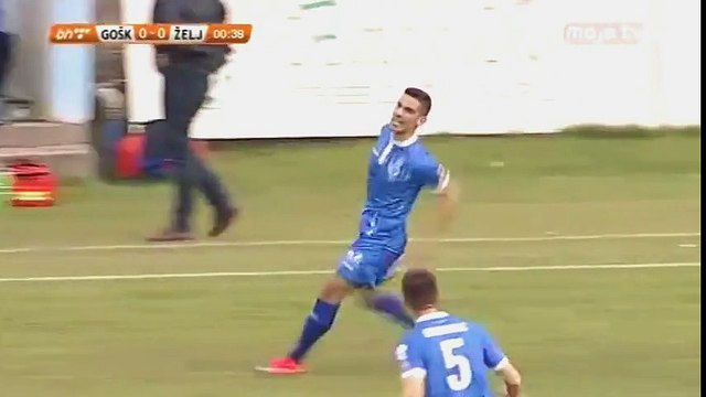 NK GOŠK - FK Željezničar 0:1 [Golovi]