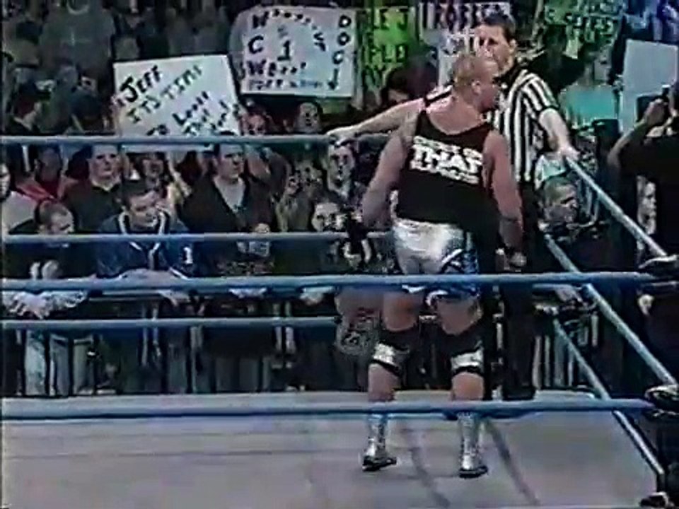 DDP vs Jeff Jarrett   Thunder Jan 17th, 2001