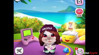 My Talking Angela iPhone iPad Gameplay Great Makeover HD