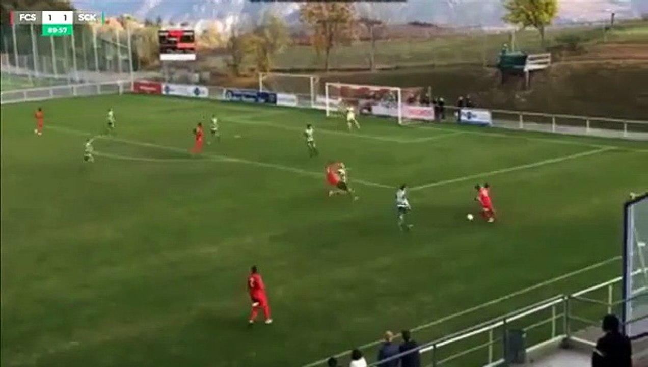 Sion II 2:1 Kriens (Swiss 1. Liga Promotion 21 Oktober)