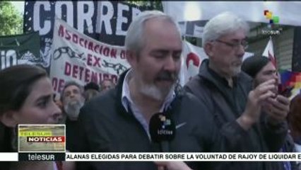 Argentinos exigen a Macri justicia en torno al caso Santiago Maldonado