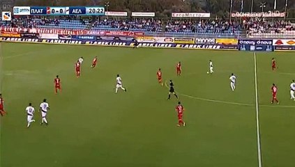Sandi Krizman  Goal HD -  Platanias FC	0-1	AEL Larissa 22.10.2017