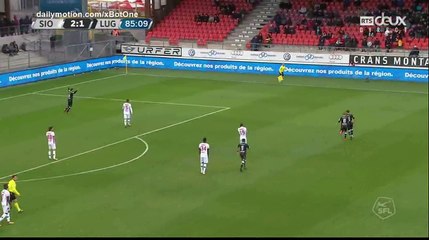 Davide Mariani Goal HD - Sion 2 - 2 Lugano - 22.10.2017 (Full Replay)