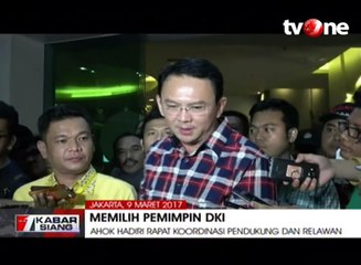 Ahok Rapat Koordinasi, Djarot Ziarah ke Makam Bung Karno