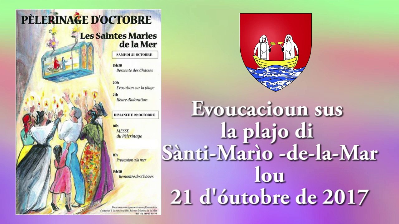 2017 10 21 - Evoucacioun sus la plajo - li Sànti-Marìo-de-la-Mar