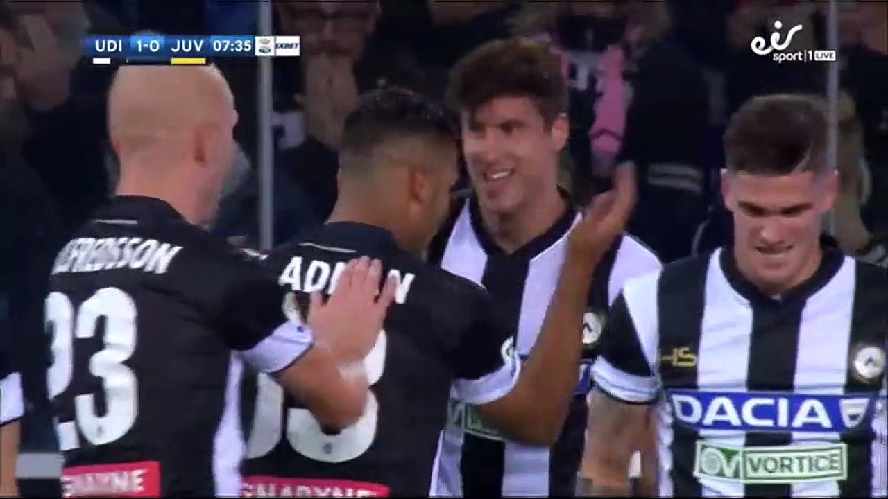 1-0 Stipe Perica Goal Italy  Serie A - 22.10.2017 Udinese Calcio 1-0 Juventus FC