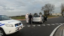 Trois individus arrêtés après une course poursuite avec la police à Elouges.Vidéo Eric GHISLAIN
