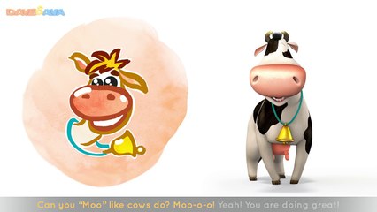 Cow Horse | Hospitaloreo | Animals For kid