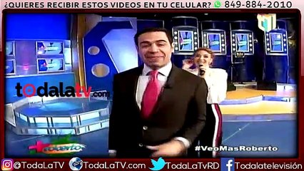 Roberto Ángel carga a Hony Estrella-Más Roberto-Video