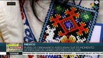 Indígenas mexicanos se suman al proyecto político de Marichuy