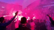 Ambiance folle devant le Vélodrome avant OM-PSG