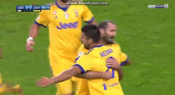 Goal Sami Khedira HD Udinese 2 - 4 Juventus 22.10.2017 HD