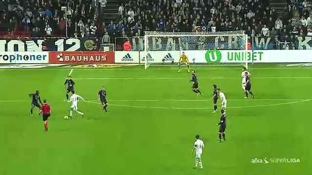 Benjamin Verbič Goal HD - FC Copenhagen	3-0	Aarhus 22.10.2017
