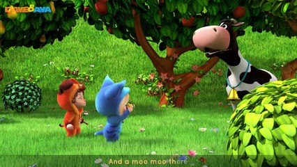 Dave N Ava Play With Cow | Flushedthelon | Happy For Kid