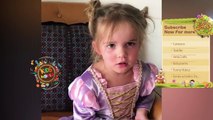 Funny video Mila 2 years old and thinks she has Disneyland all figured out