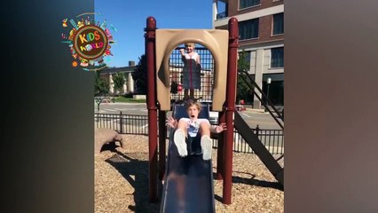 Funny video Mila and Emma with her family and Siblings Preschool Weekend fun
