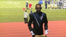 Surveillance Pictures Show Thieves Stealing from High School Marching Band