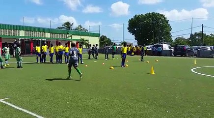 1 ere journée du championnat en image le défi techinique !!!! JSA L'ESPRIT D'EQUIPE !!!