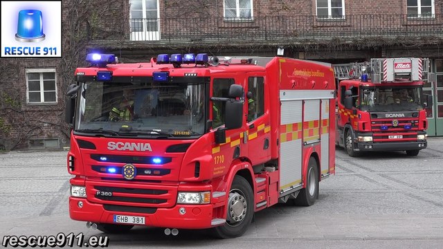 [Stockholm] 1710 + 3930 Storstockholms brandförsvar