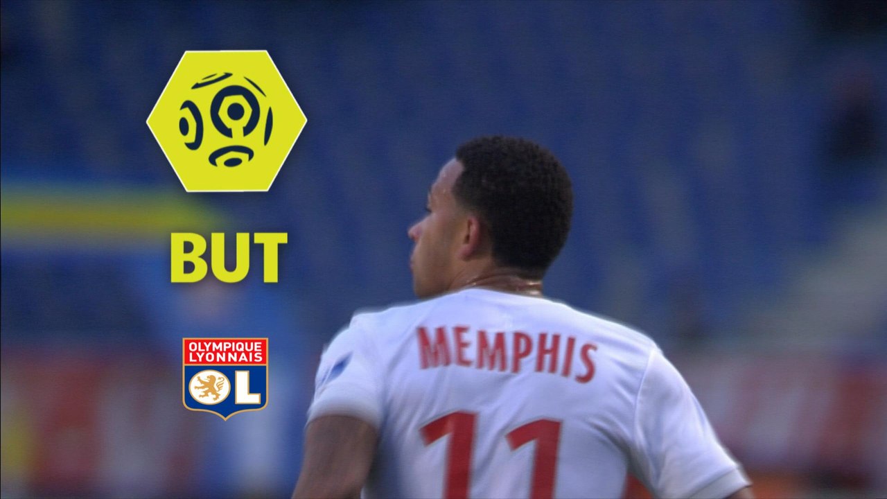 But Memphis DEPAY (65ème) / ESTAC Troyes - Olympique Lyonnais - (0-5) - (ESTAC-OL) / 2017-18