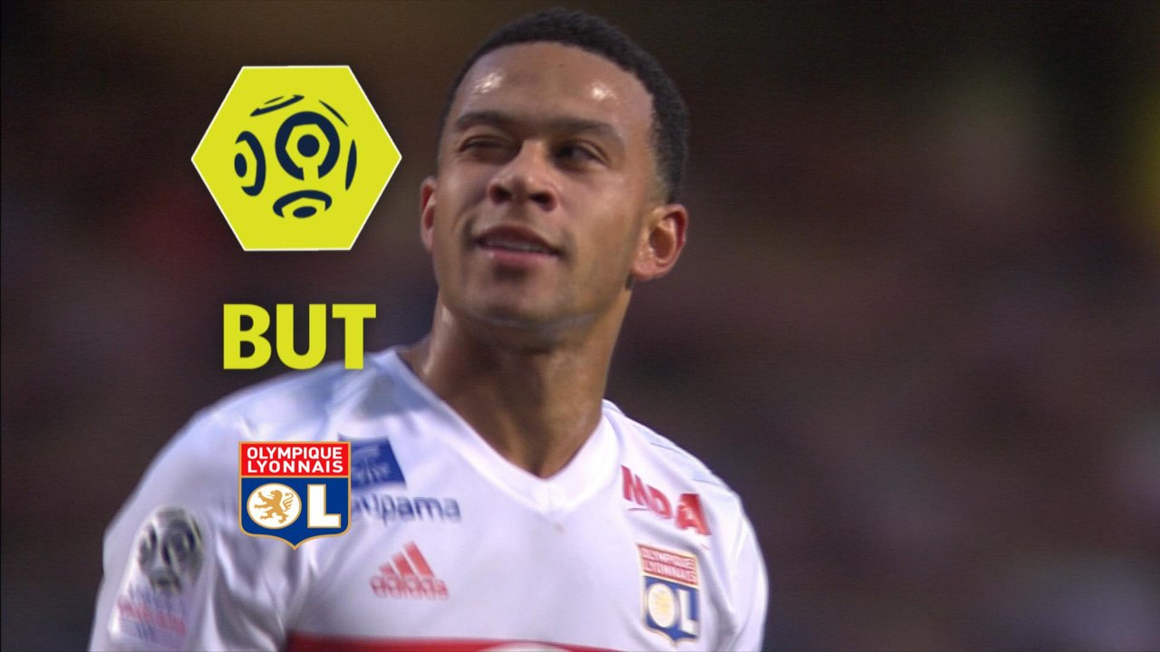 But Memphis DEPAY (70ème pen) / ESTAC Troyes - Olympique Lyonnais - (0-5) - (ESTAC-OL) / 2017-18