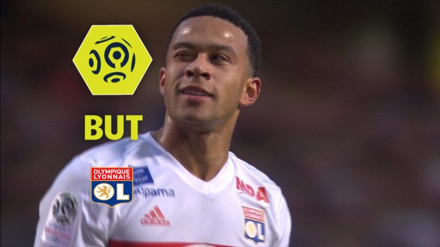 But Memphis DEPAY (70ème pen) / ESTAC Troyes - Olympique Lyonnais - (0-5) - (ESTAC-OL) / 2017-18