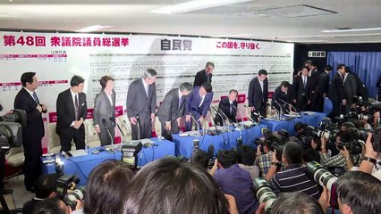 Amplia victoria del primer ministro Abe en Japón